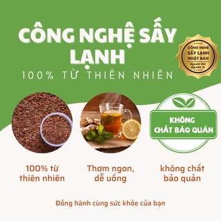 Trà Gạo Lứt Lúa Mạch Gừng Sả 350g