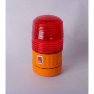 đèn cảnh báo giao thông chớp 4pin tiểu có đế nam châm