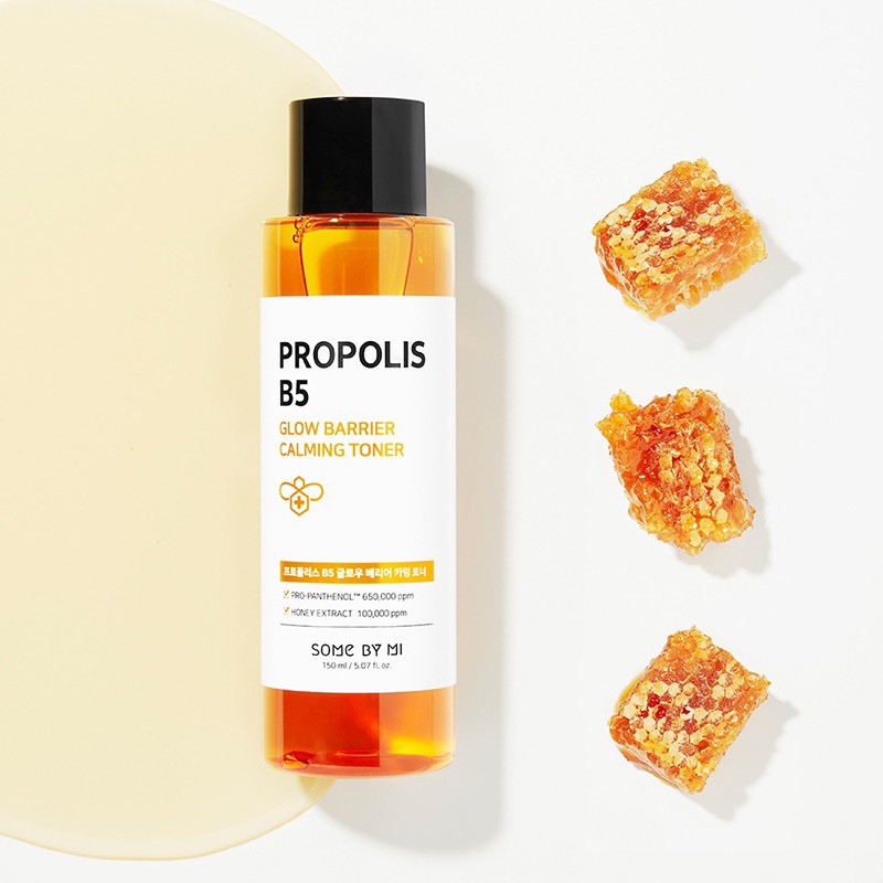 Some By Mi nước hoa hồng Propolis B5 Glow Barrier Calming Toner 150ml