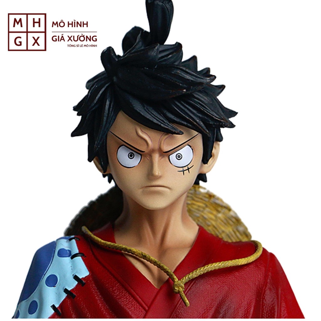 Mô hình One Piece Luffy Tượng Bán Thân + có Led RGB siêu đẹp , cao 16cm , figure anime one piece , mô hình giá xưởng