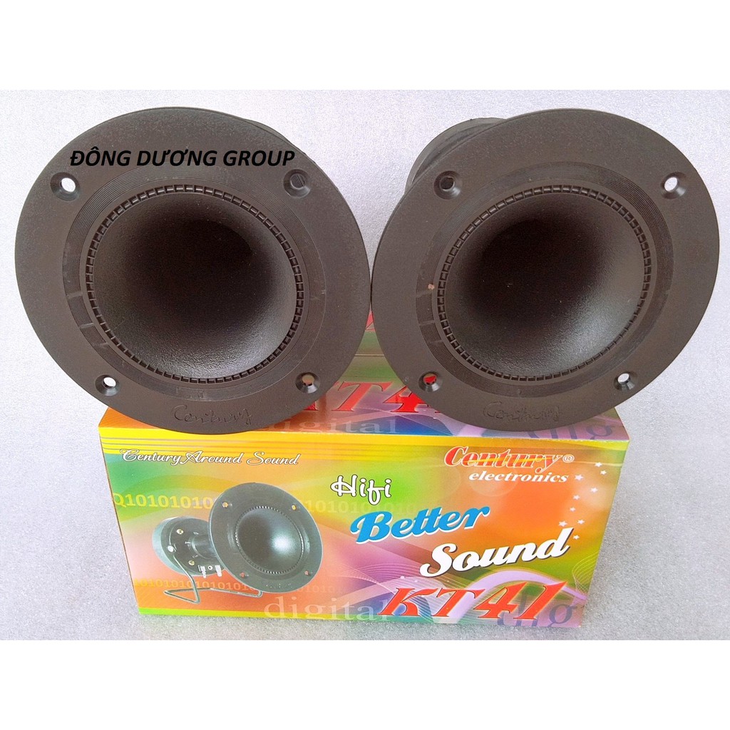 LOA TĂNG TREBLE DẠNG ỐNG TRÒN KT41 - GIÁ 1 CẶP