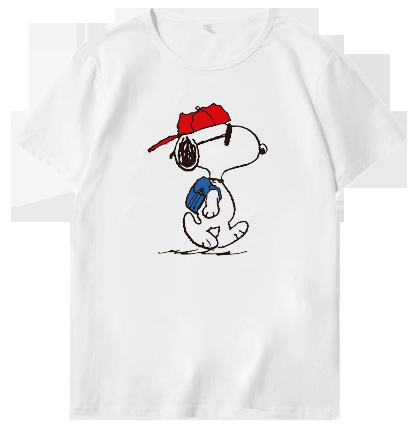 Peanut snoopyTshirt  Printed Graphic Short Sleeves T-Shirt Family Matching T-shirt Mommy/daddy and Kids Game T Shirt Children Boys Girls Summer Catoon Clothing Tees Custom