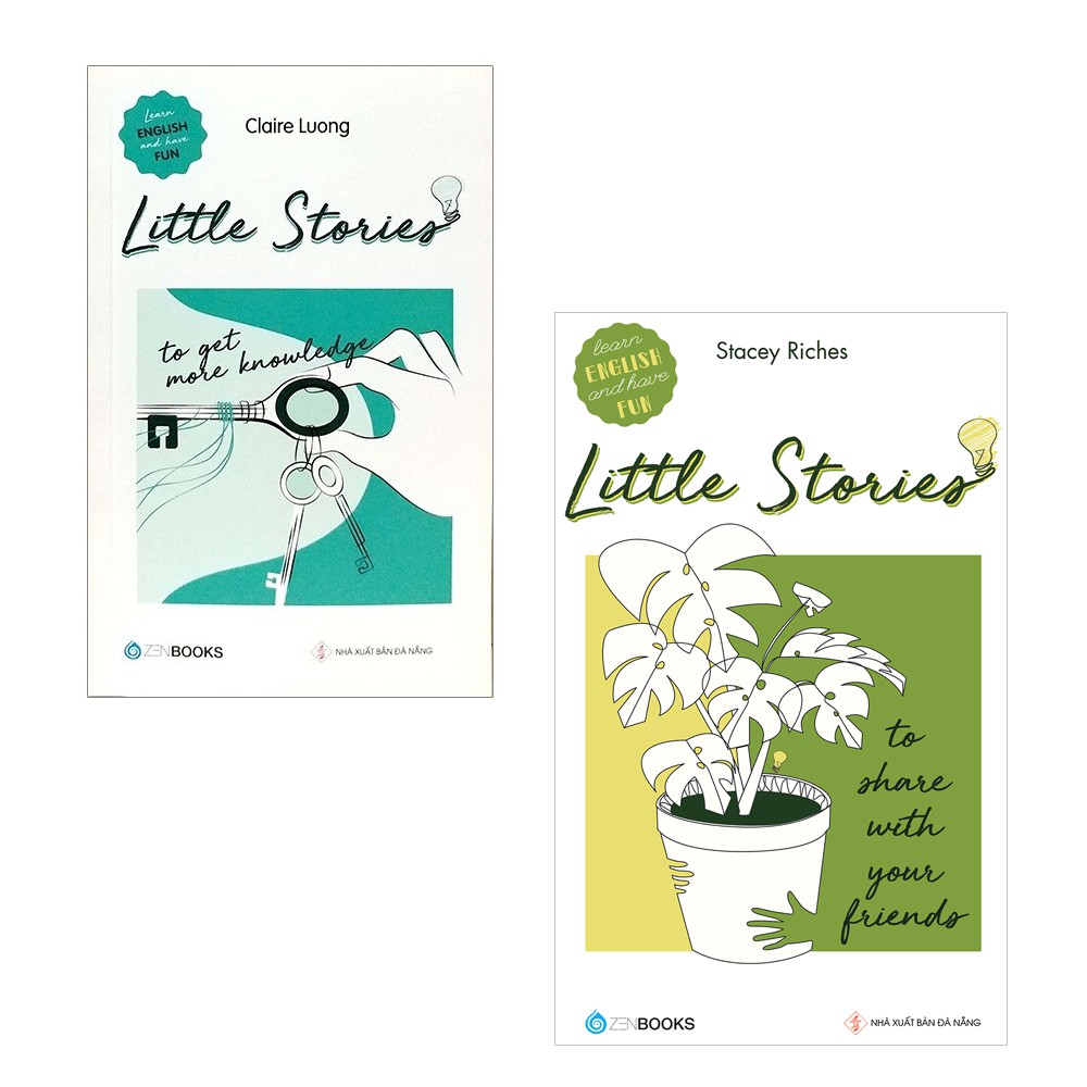 Sách - Combo Little Stories - To Share With Your Friends + To Get More Knowledge