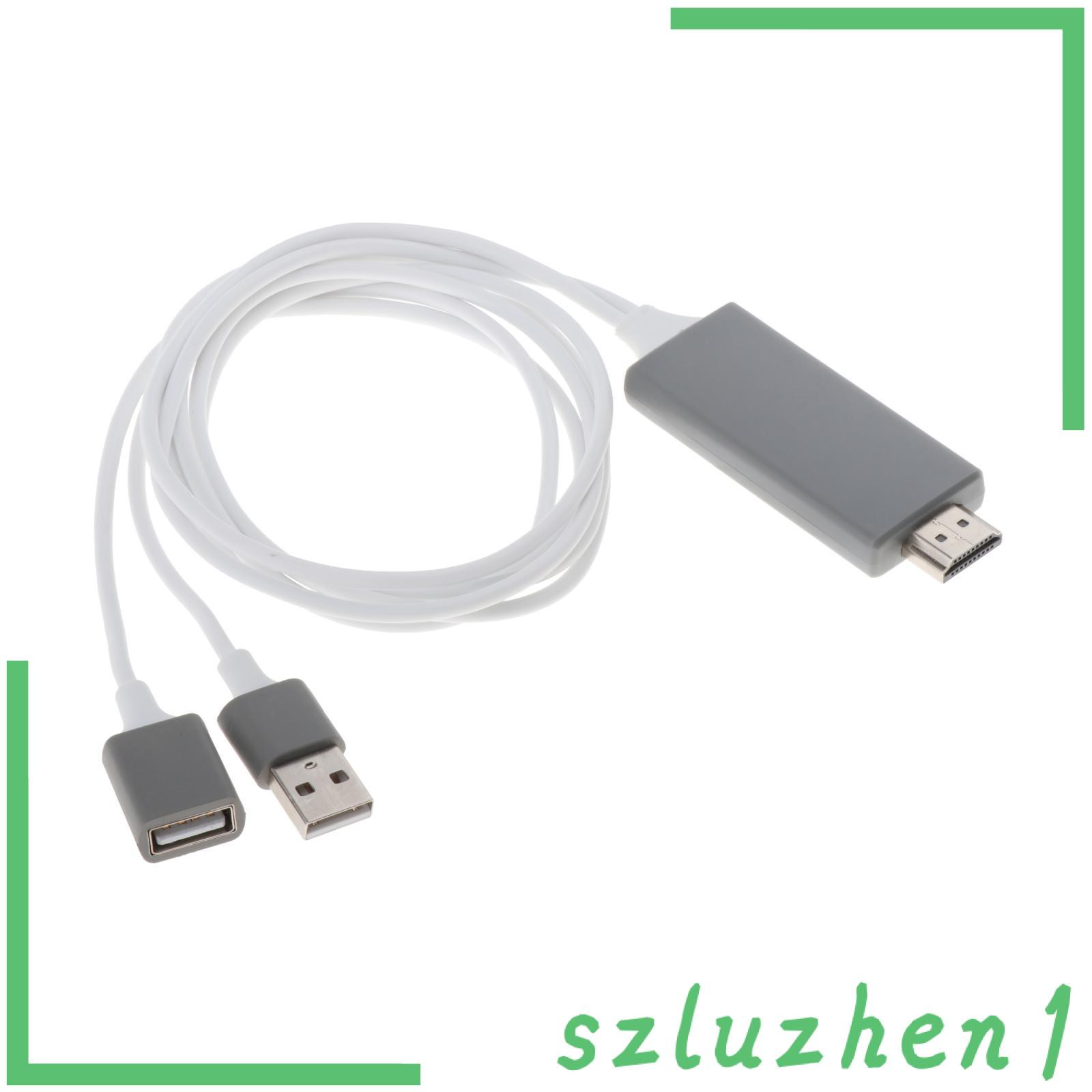 (Hi-Tech) Giắc Chuyển Đổi Từ Usb Sang Hdmi 4k