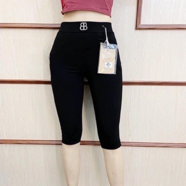  Quần Legging lửng chất umi đẹp