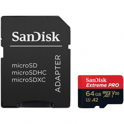 Thẻ nhớ MicroSD Extreme Pro 64GB 32GB Class10 U3 V30 4K 100MB/s + Kèm apdater - Tốc độ siêu cao