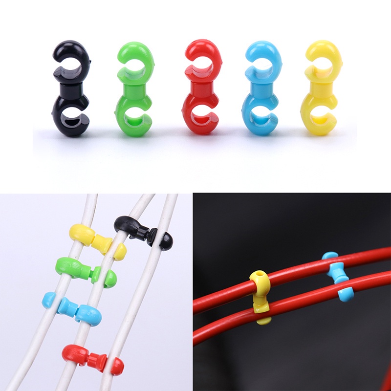 Kẹp Chữ S Cố Định Dây Phanh Xe Đạp MTB