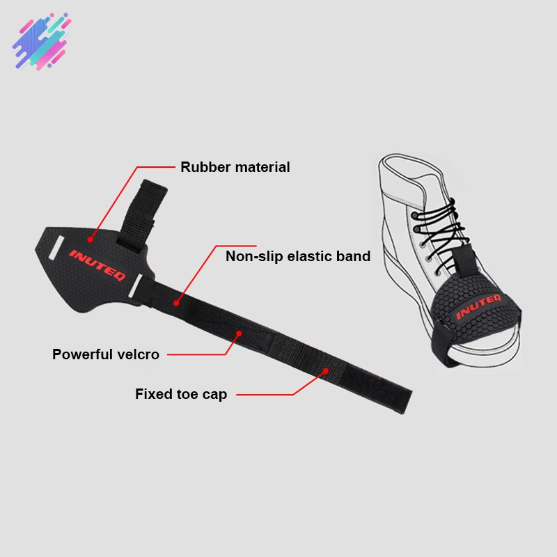 Đệm cố định bảo vệ giày đi xe mô tô tay côn