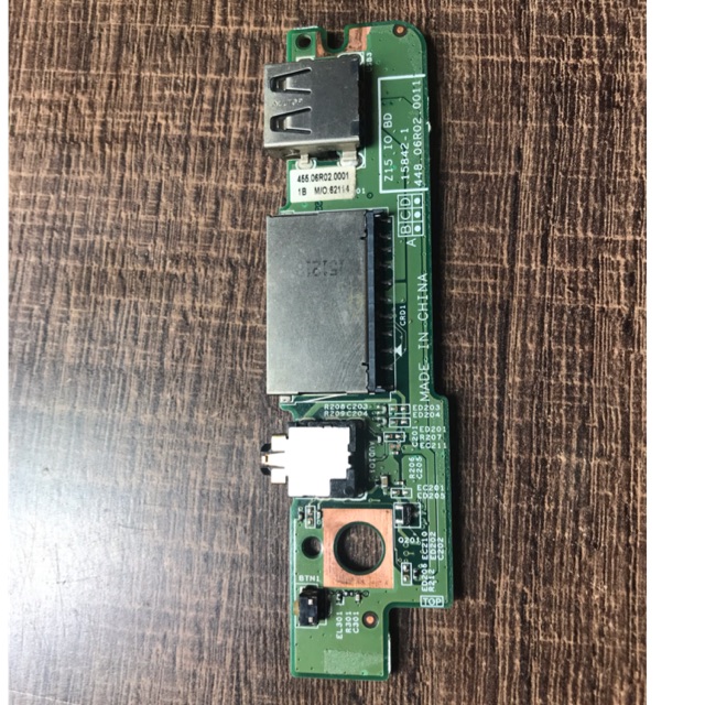 Board nút kích nguồn, jack âm thanh và cổng usb laptop lenovo ideapad 700 700-15 700-15isk