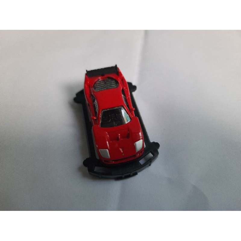 Xe Kyosho tỉ lệ 1:100 - Ferrari F40 màu  đỏ , hàng hiếm