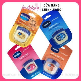 Sáp Dưỡng Môi Vaseline Mềm Mịn Chống Khô Nứt (Hủ 7g)