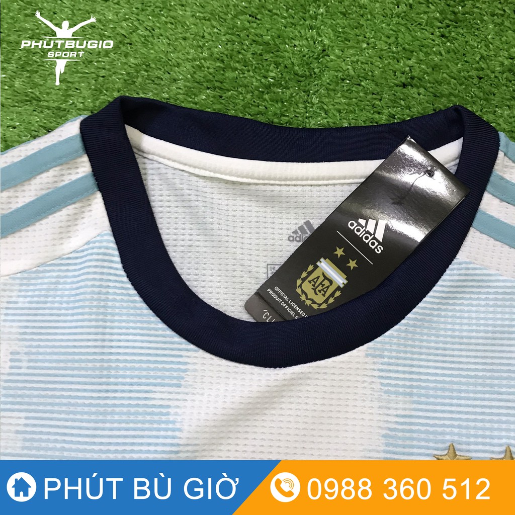 [CAO CẤP] Áo Bóng Đá Thể Thao Đá Banh Đội Tuyển ARGENTINA SÂN NHÀ Chất Polyester Hàng Thailand Thi Đấu Phút Bù Giờ Sport