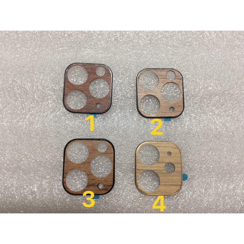 SIÊU ĐẸP Dán bảo vệ camera iphone 11 / 11 pro / max , đính nhũ thời trang và chanh sả,vân gỗ sang trọng (NGẪU NHIÊN)