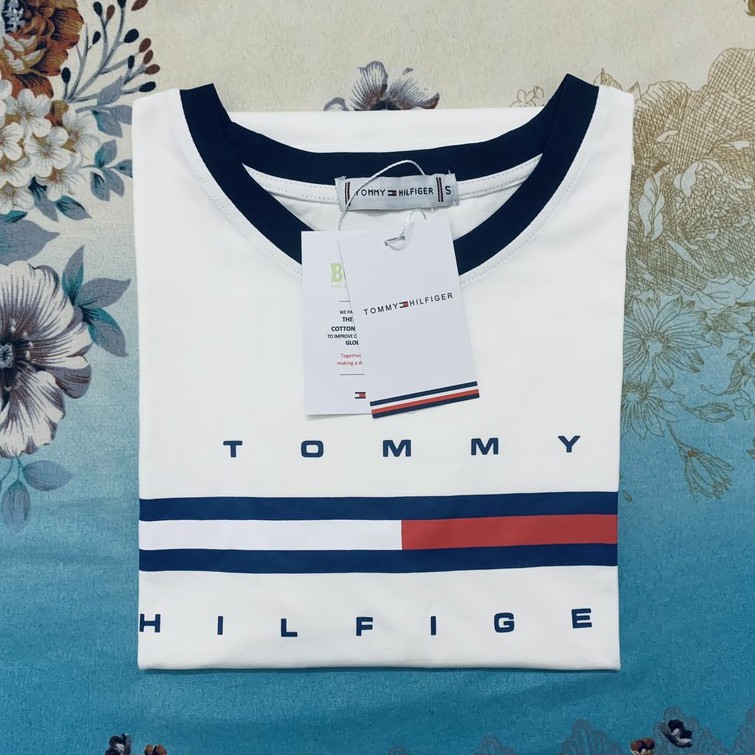 Áo Tommy thun xuất phông cotton sang xịn mịn