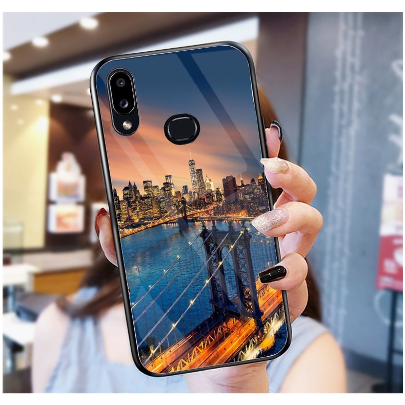 Ốp Lưng SAMSUNG GALAXY A10S Ốp kính bóng cao cấp mới nhất