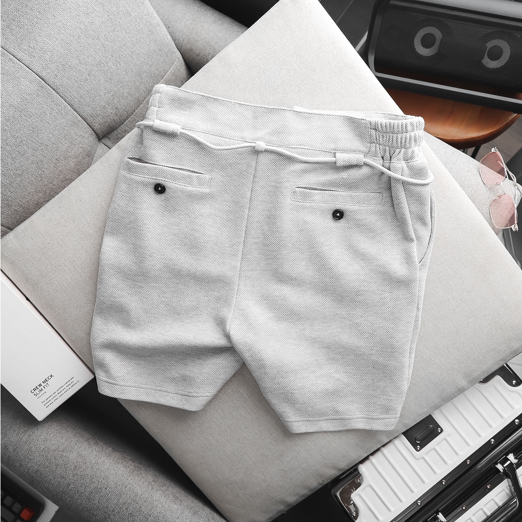 Quần Short Nam BG Visible String , Chất Vải Cotton Pique Thoải Mái , QD003386 ,SOMEHOW