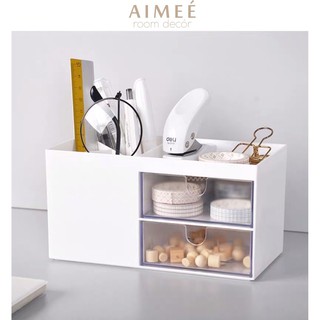 Kệ đựng đồ trang điểm để bàn - kệ đựng bút để bàn tiện dụng - aimee.decor