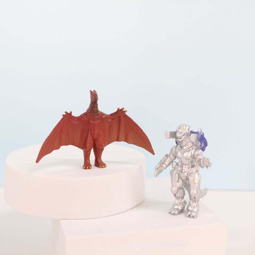 REBUY1 Set 10 Mô Hình Khủng Long Godzilla 3-6CM Trang Trí