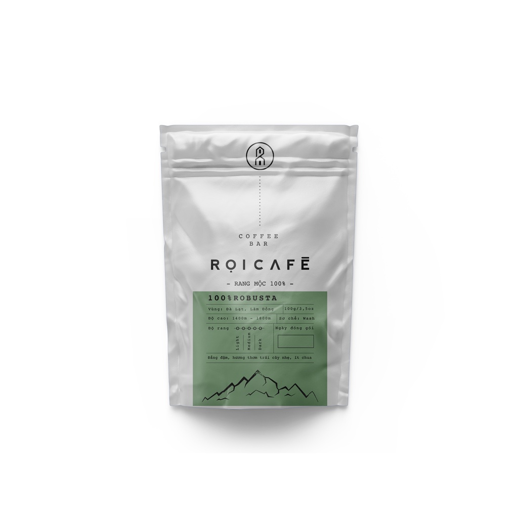[Mẫu Thử] Cà Phê Robusta nguyên chất 100% rang mộc, không chất bảo quản, vị đắng đậm mạnh từ RỌI CAFÉ | BigBuy360 - bigbuy360.vn