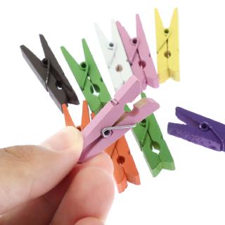 Set 10 Kẹp Gỗ Treo Ảnh