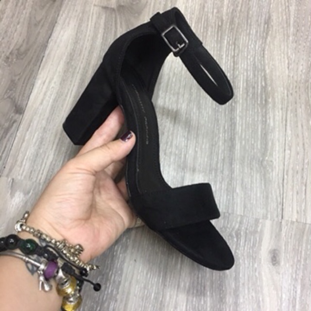 Sandal nỉ bít gót 7cm VNXK