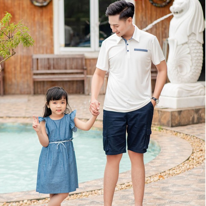 Áo Polo nam cổ bẻ vải thun cotton cao cấp, chuẩn form, sang trọng lịch sự màu trắng, đen ATS0473 - 𝗘𝗠𝗦𝗣𝗢