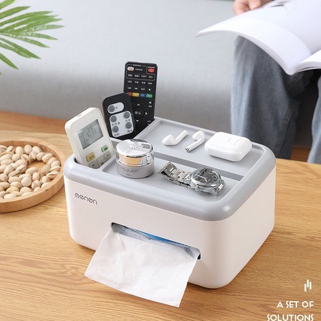 Hộp Đựng Giấy Ăn Để Bàn OENON Nhựa ABS Cao Cấp