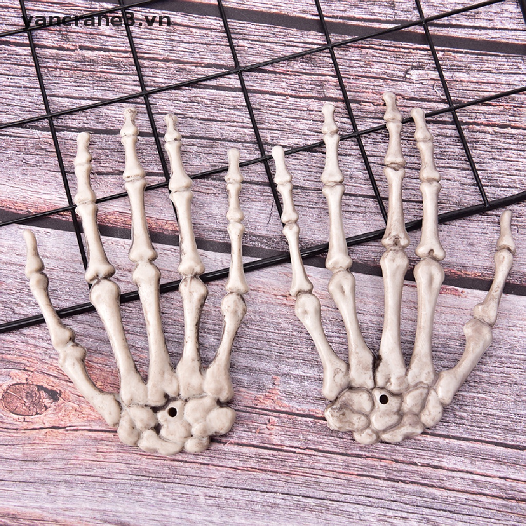 Bộ Xương Bàn Tay Hóa Trang Halloween Kinh Dị Dành Cho Người Lớn yancrane3.vn