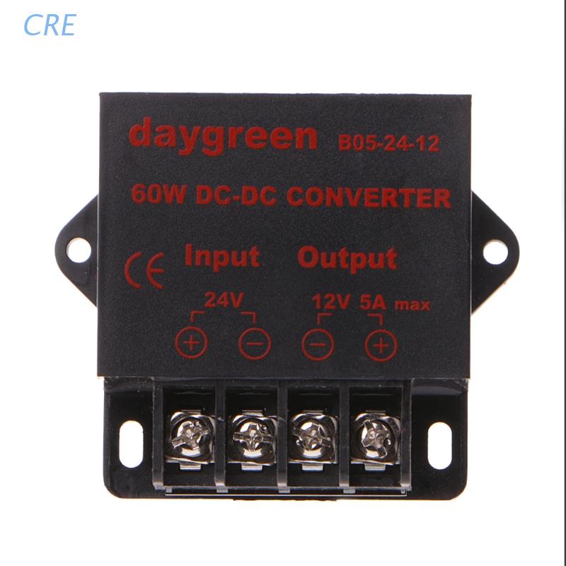 Thiết Bị Chuyển Đổi Điện Áp DC 24V Sang 12V 5A 60W Chuyên Dụng
