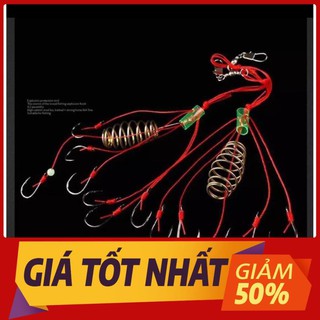 Hộp 2 Bộ Lưỡi Lăng Xê Lò Xo (Lancer) Câu Cá Mè, Cá Chép, Cá Rô Phi, Cá Chép