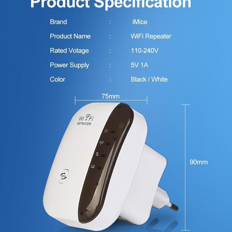 Thiết bị lặp sóng WiFi không dây 300Mbps 802.11N/B/G 4)