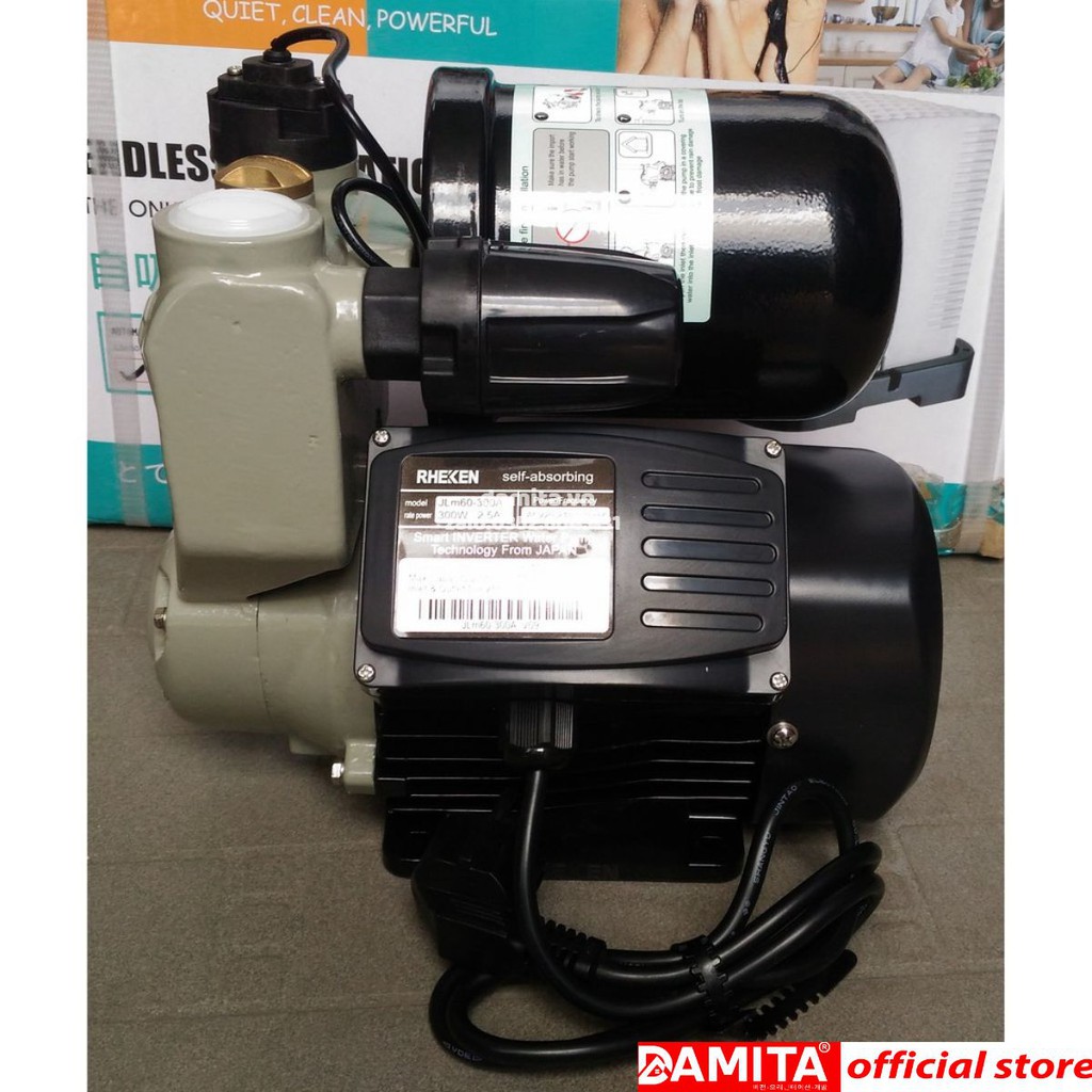 Máy bơm nước tăng áp nước nóng JLM 60-300A - 300W