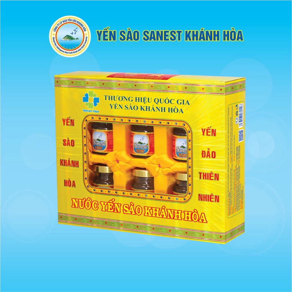 Nước yến xào Sanest Khánh Hòa đóng lọ 70ml