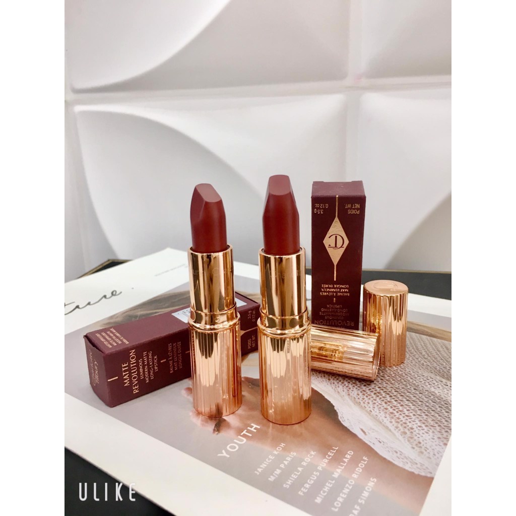 박찬열 - Son Charlotte Tilbury WALK OF SHAME - đỏ đất quý phái / chuẩn Authentic (Shaering/10ml)