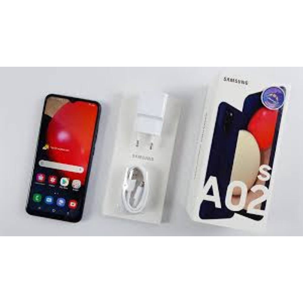 Điện thoại Samsung Galaxy A02s Chính Hãng ram 3/32G,Màn hình: PLS TFT LCD6.5"HD+,Camera sau: Chính 13 MP & Phụ 2 MP, 2 M