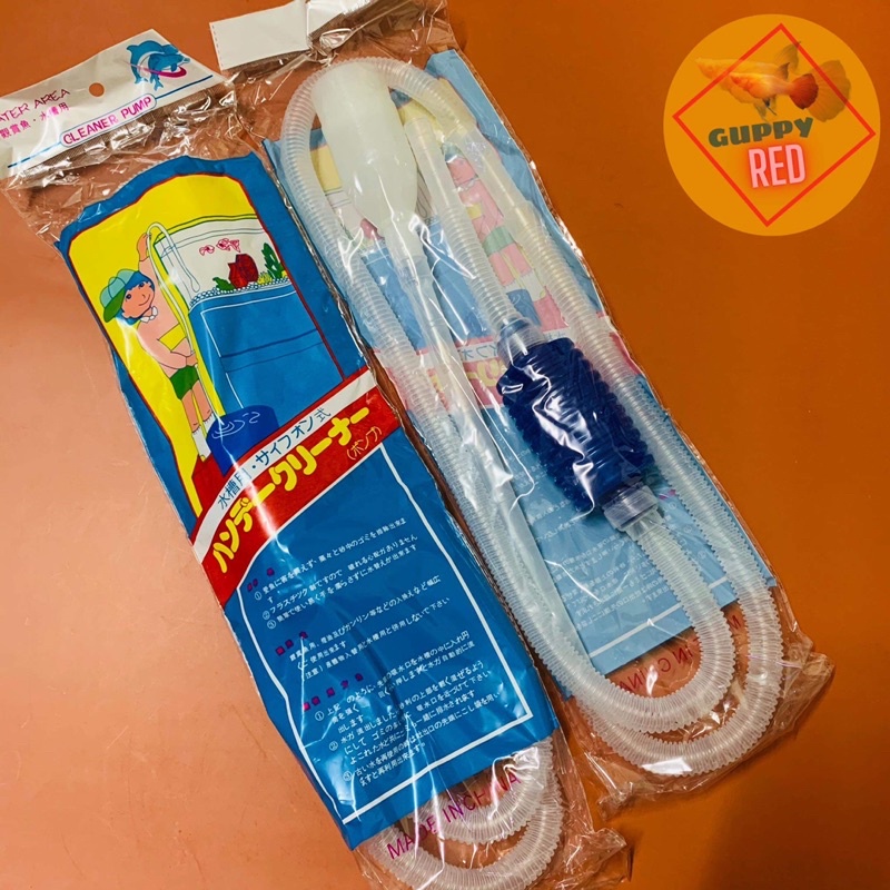 Dây hút cặn thay nước hồ cá - Hút cặn & thức ăn thừa