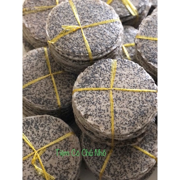 1 xấp 10 cái bánh tráng đa mè dừa béo giòn -hiệu Thanh Tâm-đặc sản Tây Ninh