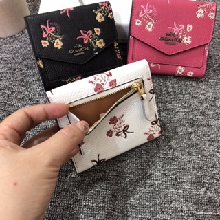 Ví Coach hoa mini