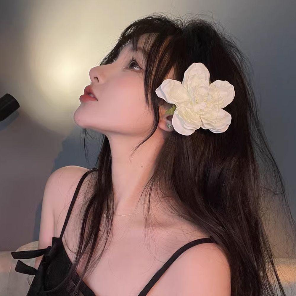 Kẹp Tóc Hoa Vải Dễ Thương Cho Bé Gái