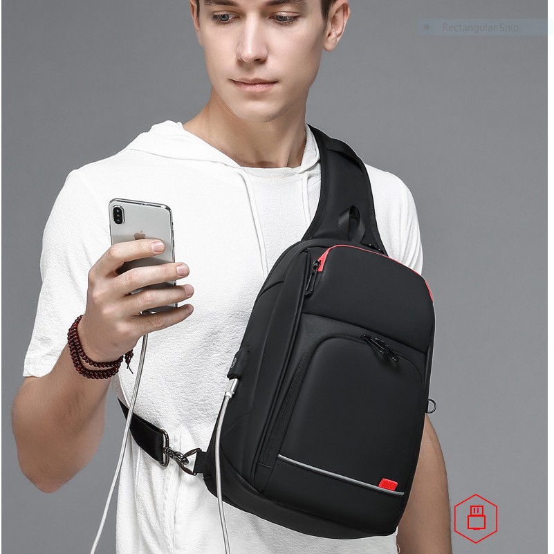Túi đeo chéo nam cao cấp phong cách châu âu | BigBuy360 - bigbuy360.vn