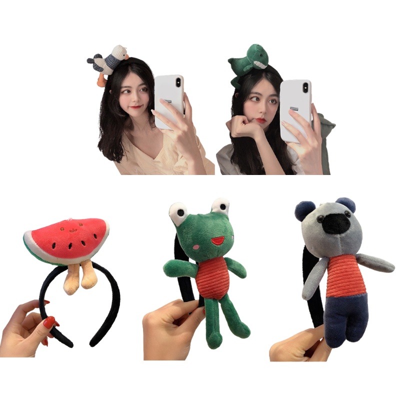 Băng Đô Vải Hình Động Vật Đáng Yêu Dành Cho Bé