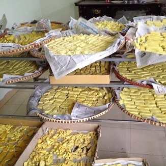 Tinh bột nghệ nguyên chất Hà Giang, tinh bột nghệ vàng gói 500gr
