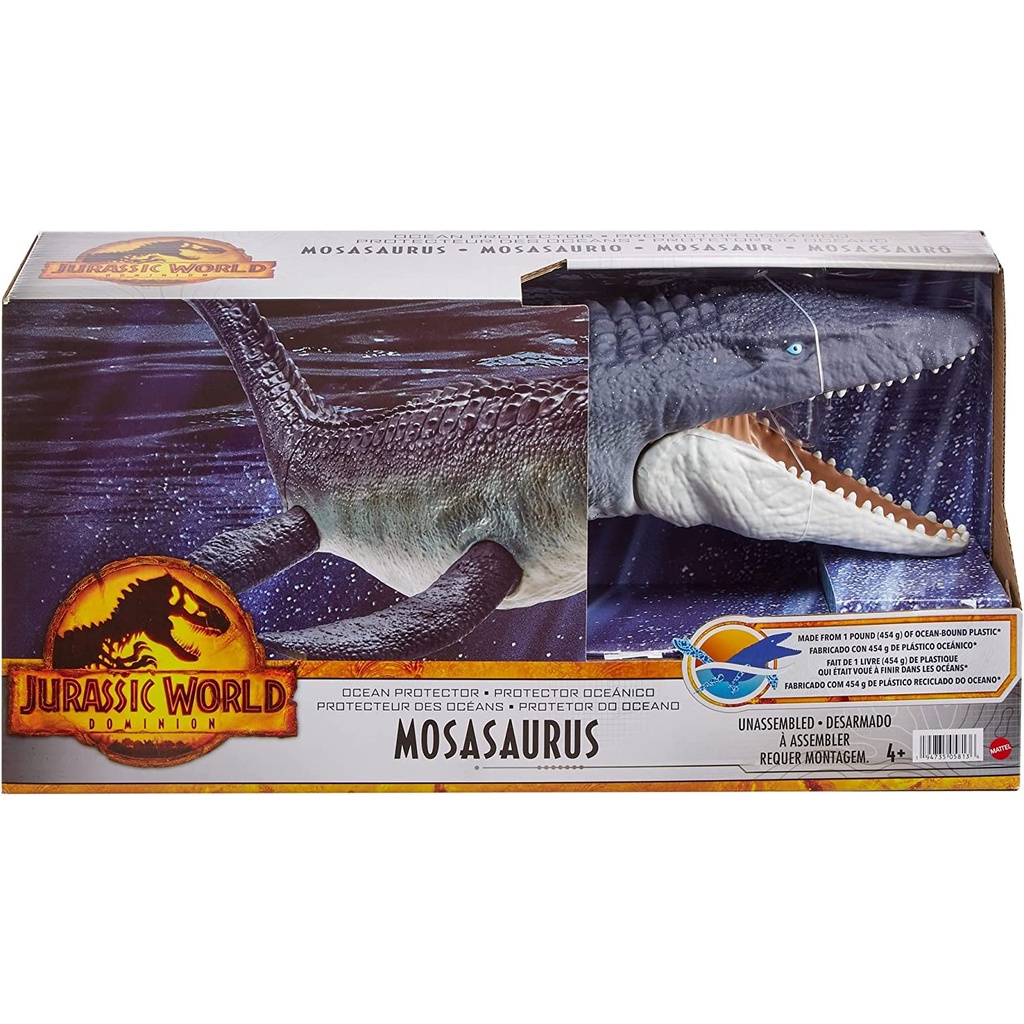 Mô hình khủng long Mattel🦕Jurassic World: Dominion - Ocean Protector🦕Mosasaurus