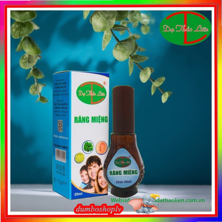 Tinh Dầu Răng Miệng Dạ Thảo Liên 20ml + tinh dầu răng miệng dạ thảo liên chính hãng
