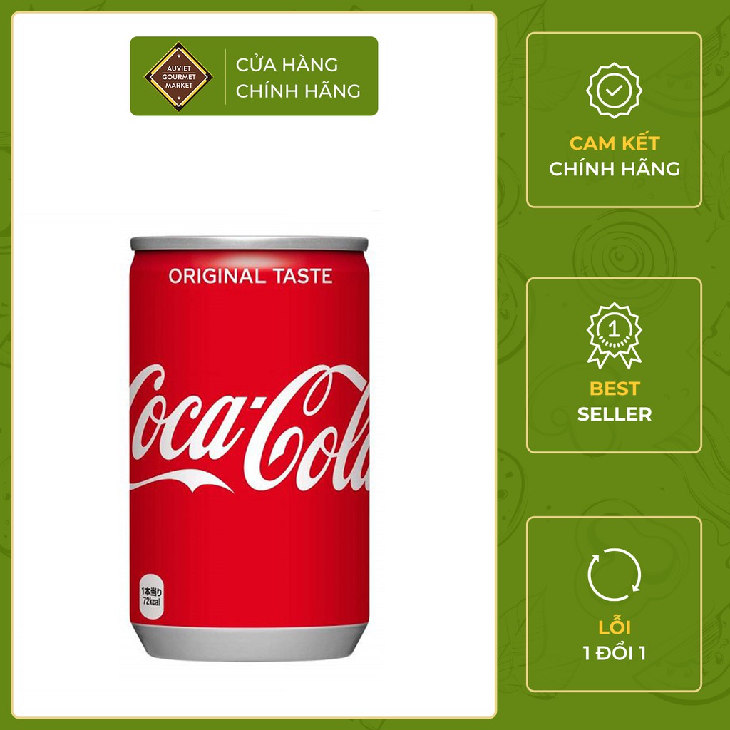 Coca Cola Nhật Mini lon 160ml