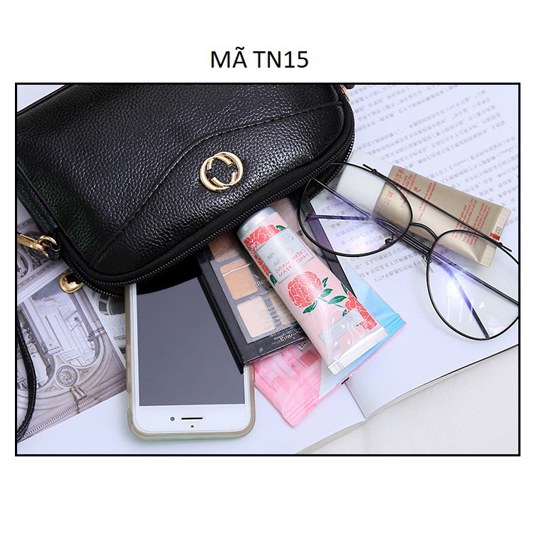 Túi đeo chéo kiêm ví cầm tay nữ Mã TN15