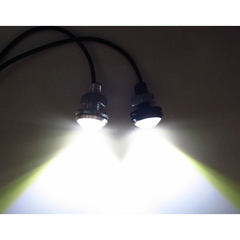 Đèn Led Mắt Diều Hâu Siêu Mỏng Chống Thấm Nước Siêu Sáng Dành Cho Xe Hơi Hawkeye