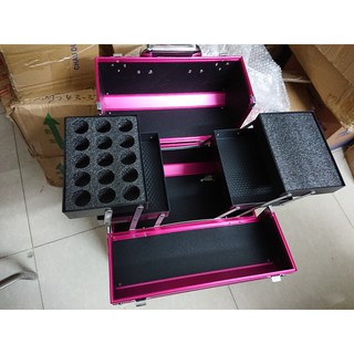 Cốp nhôm size 32cm đựng mỹ phẩm, phun xăm, nail, mi