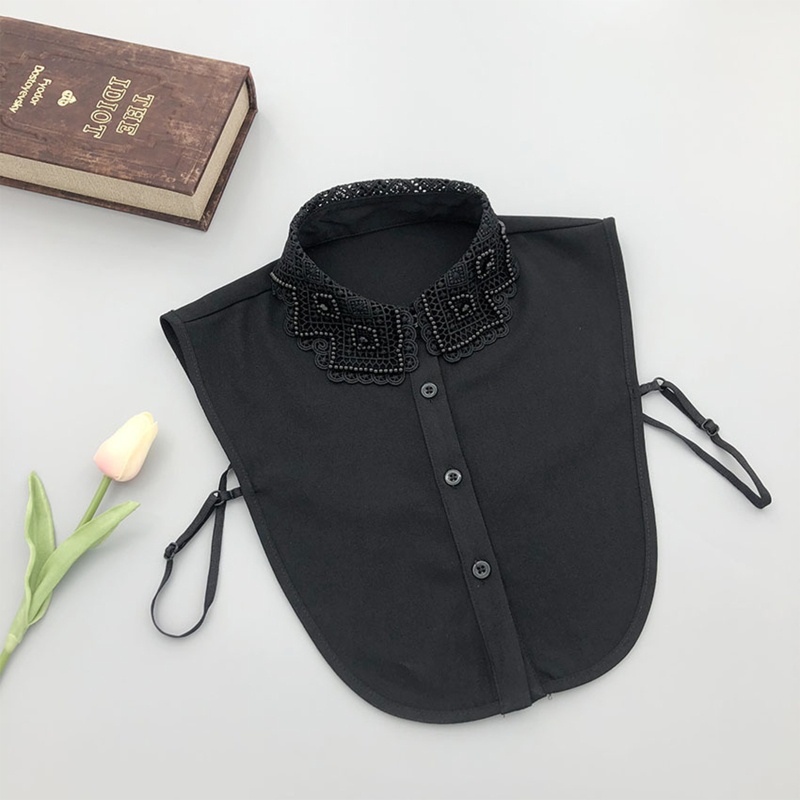 Cổ Áo Rời Rời Cổ Bẻ Giả Áo Sơ Mi Thời Trang Cho Nữ