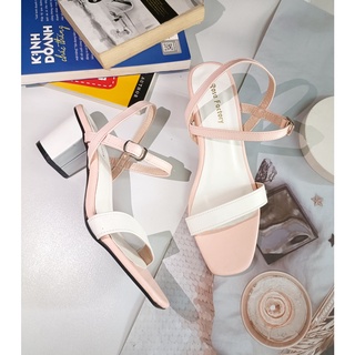 Giày Cao Gót Sandal quai bản Gót Kiểu 5p CG0493 Giày dép xinh MYS